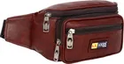 AXen Faux Leather Waist Bag for Men & Women 