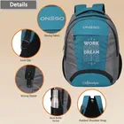 ONEGO Contemporary Laptop Backpack - Stylish Water-Resistant Backpack for College, Office, School, Travel & Outdoor Use 