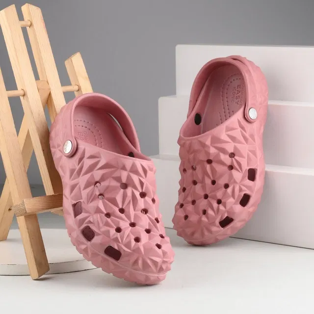 Clogs for Women (Pink, 7)