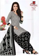 Crepe Printed Unstitched Suits Fabrics for Women 