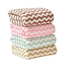 Cotton 400 GSM Striped Hand Towels (Multicolor, 40x60 cm) (Pack of 4)