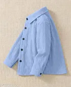 Self Design Cotton Blend Shirt for Boys 