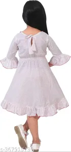 Cotton Blend Frock for Girls 