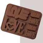 Moldberry Chocolate Bar Mould 6in1 Love MB/2028