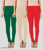 Cotton Legging For Women, Multicolour, 