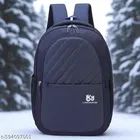 Polyester Backpack for Men & Women, Black