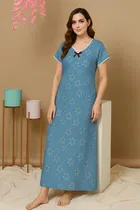 Sarina Printed Nightdress for Women 