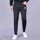 Modal Track Pant for Men (Black, Free Size)