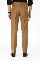 Poly Non Lycra Slim Fit Trouser for Men 