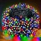 LED String Light, Multicolor pixel with Black Wire, 29 m