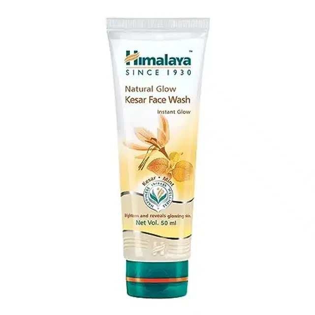 हिमालय नेचुरल ग्लो केसर फेस वाश 50 ml