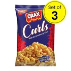 Crax Curls Chatpata Masala 56 g (Pack of 3)