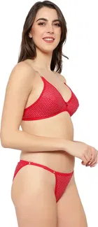 Silk Blend Lingerie Set for Women 