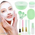 Personal and Professional Use 2 face pack brush and oval brush 