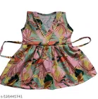 Rayon Slub Printed Clothing Set for Girls, Multicolour, Pack of 1 