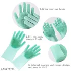 Silicone Kitchen Washing Gloves 