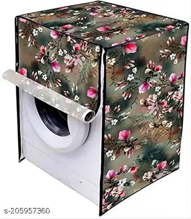 PVC Washing Machine Cover (Multicolor)