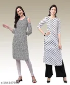 Crepe Kurtis for Women 