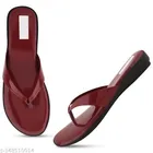 Slippers for Women (Maroon, 3)