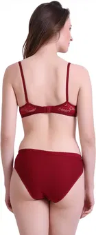 Cotton Blend Lingerie Set for Women 