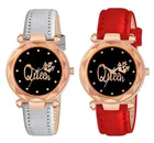 Designer Leather Analog Watch for Women & Girls 