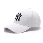 NY Style Baseball Cap for Men, White
