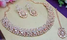 Rose Gold Partywear Jewellery for Women 