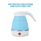 Foldable Silicone Food Grade Electric Kettle 