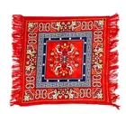 Velvet Aashan for Pooja (Multicolor, 2x2 Feet)