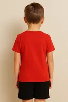 Round Neck Printed T-Shirt for Boys 