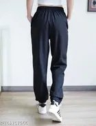 Lycra Trouser for Women, Black 