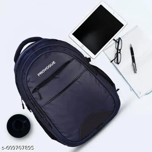 Polyester Backpack for Men & Women, Blue