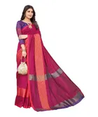 Women's Saree with Unstitched Blouse 