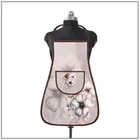Krishna E Quilted Brown Multi Flower Apron 68x58cms 