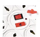 Universal Multi Plug Round Extension Cord 
