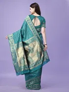 Pure Silk Woven Printed Saree for Women 