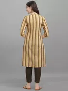 Women's Striped Casual Kurta 