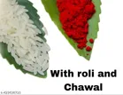 Handmade Designer Rakhi with Roli Chawal 
