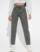 Denim Straight Fit Jeans for Women 