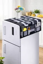 Grover only Fridge Top Cover Pack of 1 Knitted