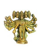 BHARDWAJ RETAILS Ark Creation - Lord Hanuman Brass Idol 
