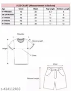 Cotton Printed Clothing Set for Boys 