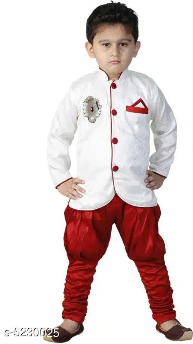 Sherwanis for Boys (Multicolor, 7-8 Years)