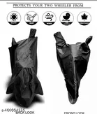 Polyester Cover For Bike/Scooter, Multicolour