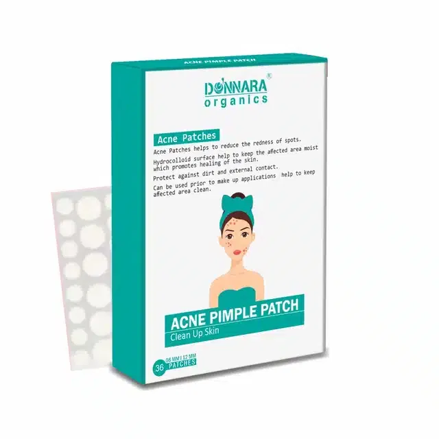 Donnara Organics Natural Face Acne Patch (Pack of 36)