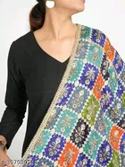 Chinon Printed Dupatta for Women 