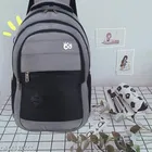 Nylon Backpack for Men & Women, Grey