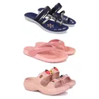 Combo of Flats with Slippers & Sliders for Women 