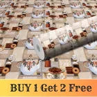 Vinyl Self Adhesive Kitchen Wallpaper for Home Decoration 