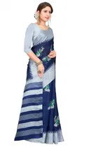 Khadi Silk Printed Saree for Women 